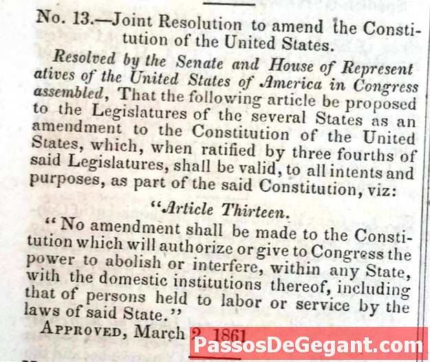 13a Enmienda ratificada