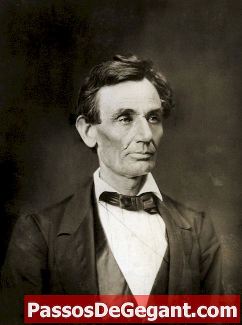 Abraham Lincoln valgt til præsident