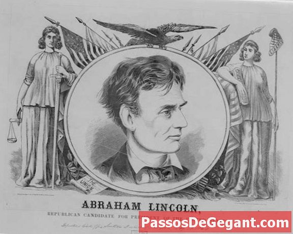 Abraham Lincoln dicalonkan untuk jawatan presiden di Konvensyen Republikan