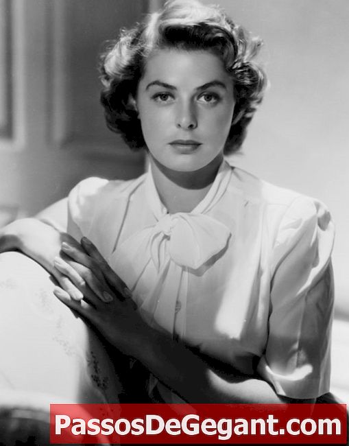 Aktris Ingrid Bergman meninggal pada hari ulang tahunnya