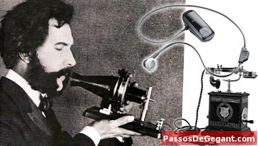 Alexander Graham Bell patenterar telefonen