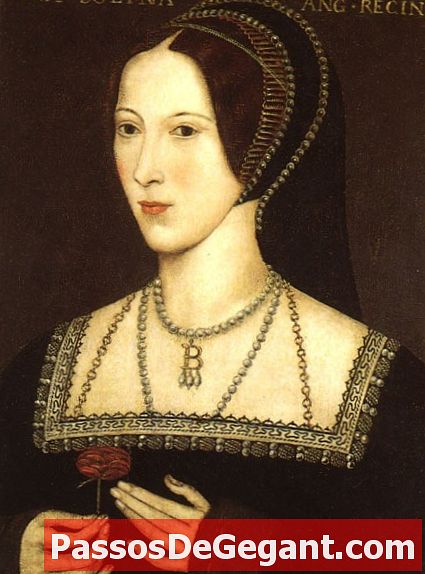 Anne Boleyn, andra hustru till kung Henry VIII, avrättas