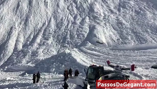 雪崩がフランスでスキーヤーを埋める