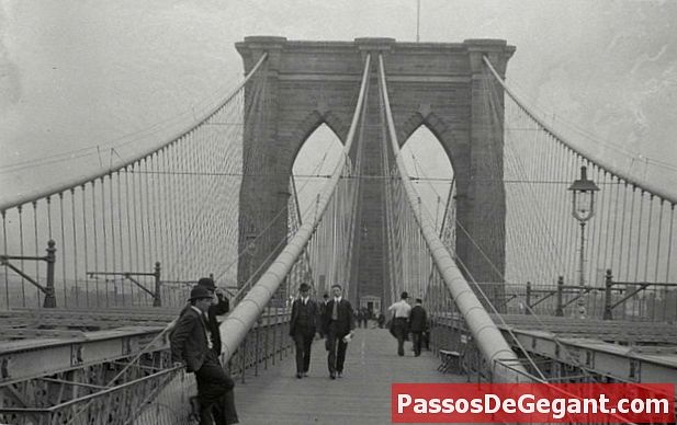 Бруклинският мост се отваря