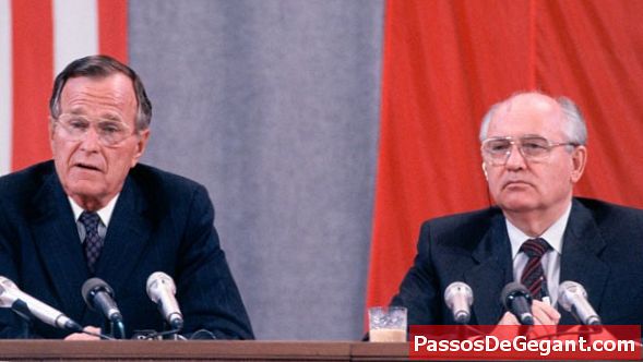 Bush y Gorbachov sugieren que la Guerra Fría está llegando a su fin - Historia