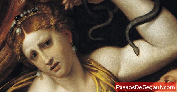 Клеопатра помирає самогубством - Історія
