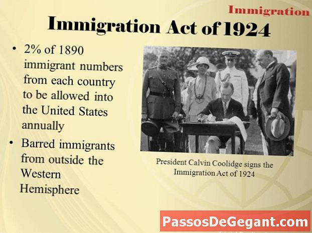 Coolidge underskriver immigrationsloven fra 1924