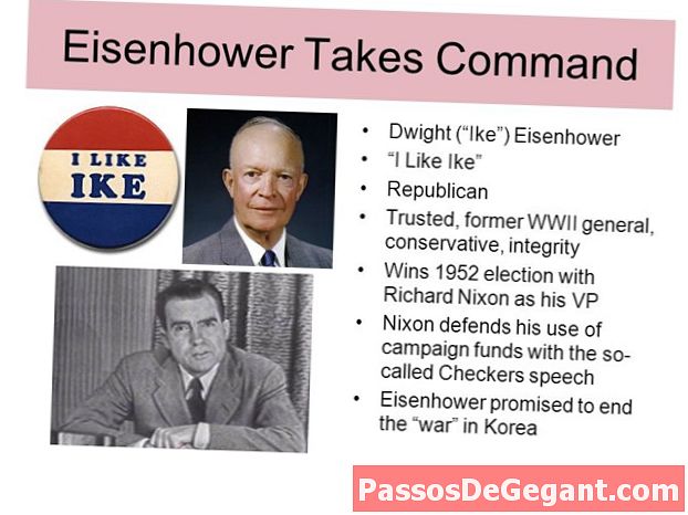 Eisenhower komuta ediyor