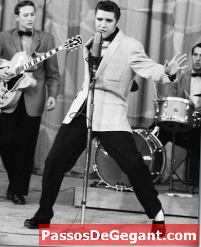 Elvis rocker “The Milton Berle Show”