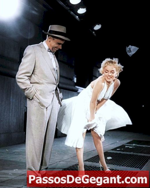 Film della famosa scena "gonna" di Marilyn Monroe