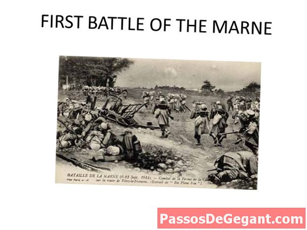 Primeira Batalha do Marne começa - História