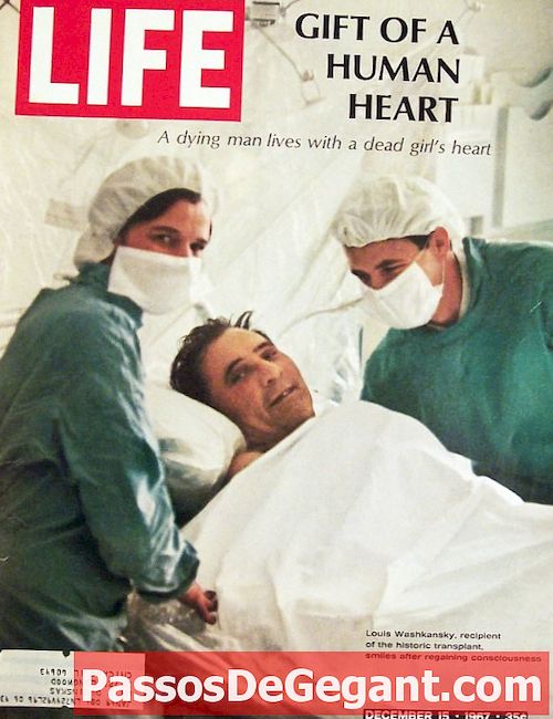 Първа трансплантация на човешко сърце