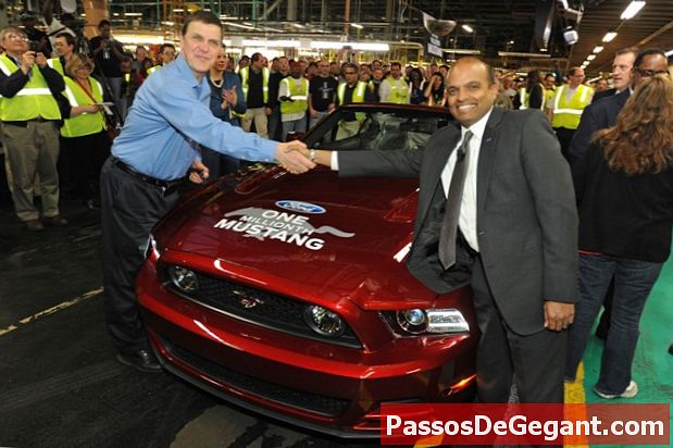 Ford fejrer 1. million Mustang