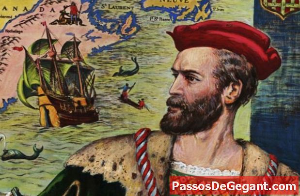 Ranskalainen navigaattori Jacques Cartier löytää St. Lawrence -joen