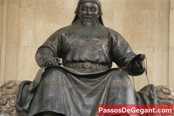 Genghis Khan dör