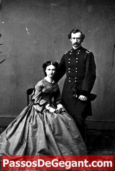George Custer gifte sig