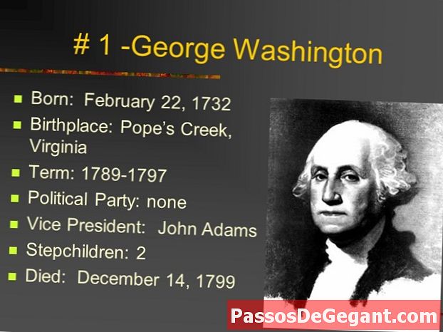 George Washington nasce