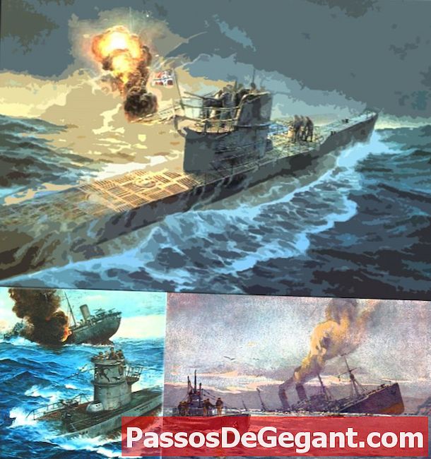 ドイツ人がアメリカの商船を沈める