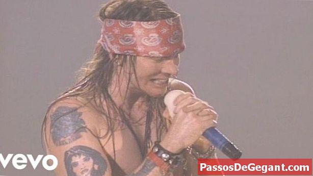 Guns N ’Roses erzielen mit" Sweet Child O ’Mine" einen populären Durchbruch