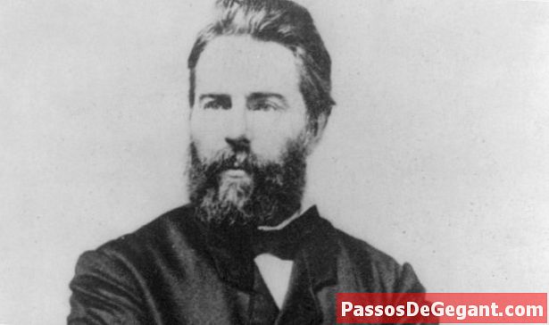 Herman Melville seglar för South Seas