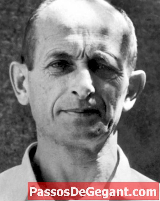 Adolf Eichmann, oficial nazi de alto rango capturado