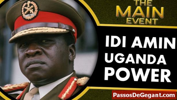 Idi Amin tar makten i Uganda