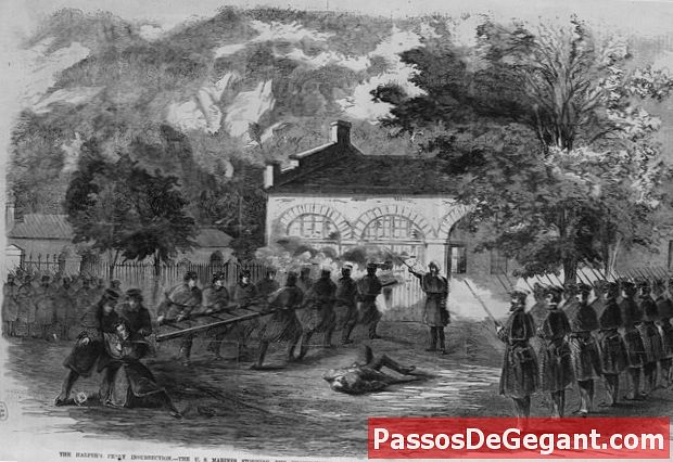A invasão de John Brown no Harpers Ferry - História