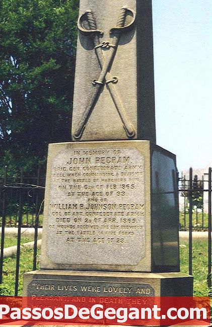 John Pegram terbunuh