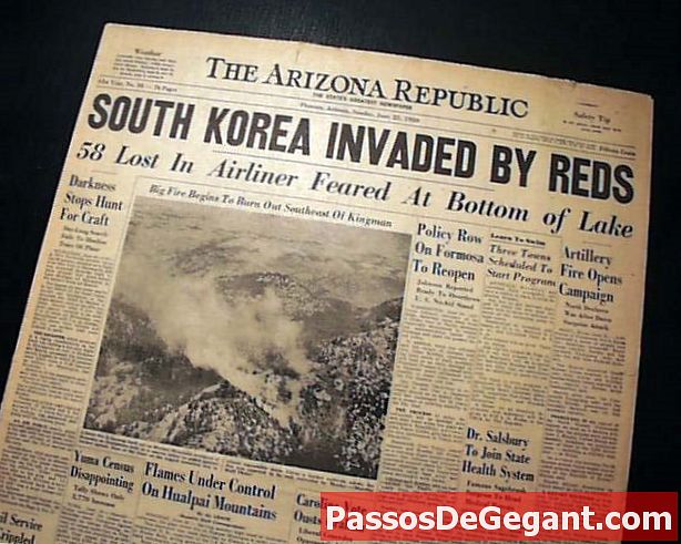 Koreakriget börjar - Historia