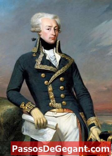 Lafayette chega na Carolina do Sul para servir ao lado do general Washington