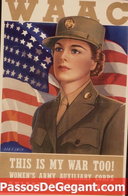 Lovgivning om oprettelse af Women’s Army Corps bliver lov