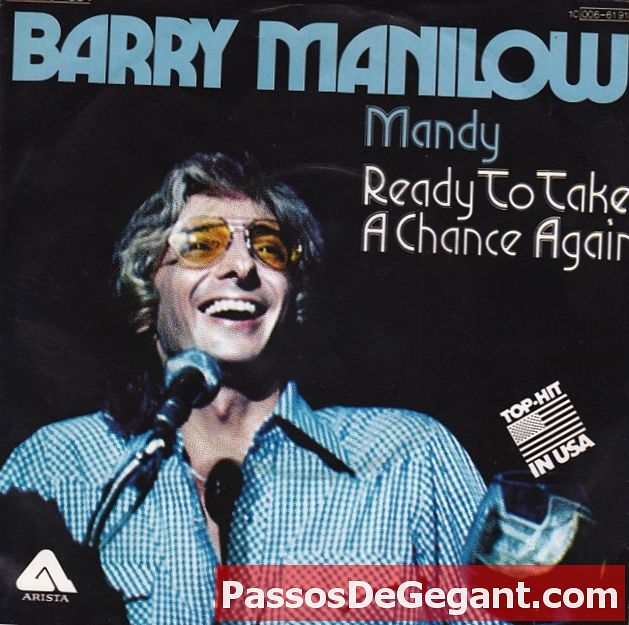 「マンディ」はバリーマニロウの最初のポップヒットです