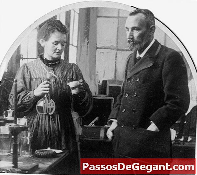 Marie e Pierre Curie isolano il radio