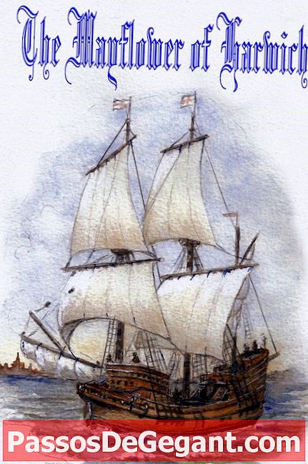 Mayflower parte da Inglaterra