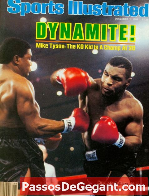 Mike'as Tysonas tampa jauniausiu sunkiasvoriu čempionu istorijoje