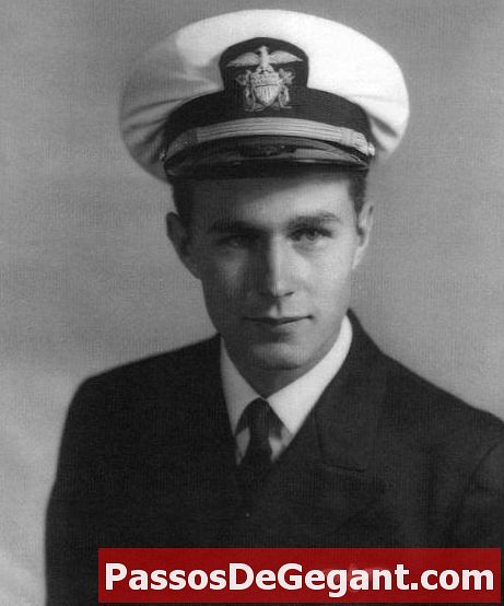 Jūras spēku aviators Džordžs H.W. Bušs un viņa eskadra uzbruka