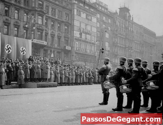 Nacisti ieņem Čehoslovākiju