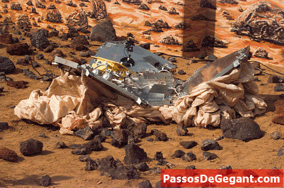 Pathfinder каца на Марс