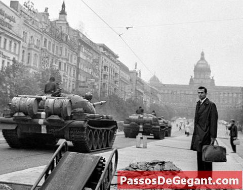Prags forår begynder i Tjekkoslovakiet - Historie