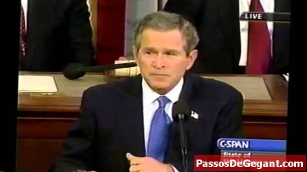 Prezident George W. Bush oznamuje plán „iniciativ založených na víře“