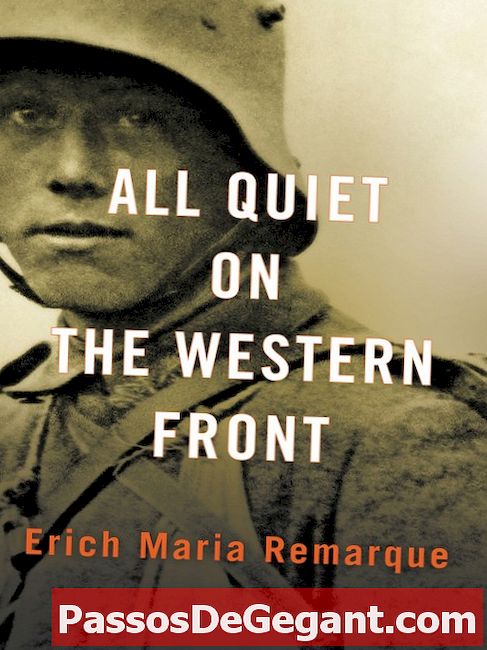 रिमार्क ने पश्चिमी मोर्चे पर सभी शांत प्रकाशित किए