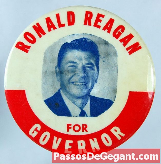 Ronald Reagan nominado para gobernador de California