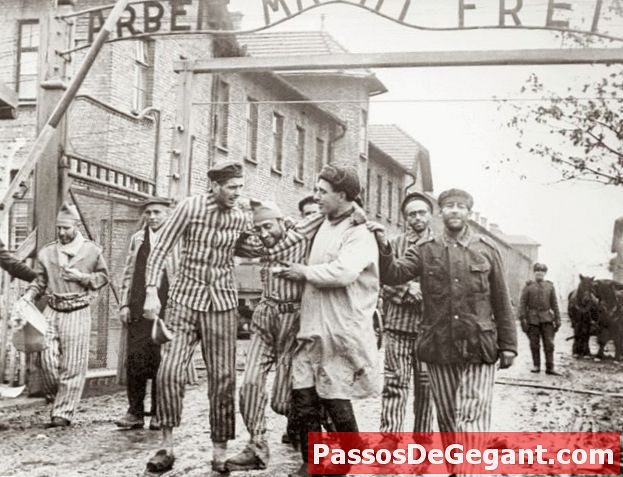 Los soviéticos liberan a Auschwitz