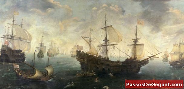 Armada Española derrotada - Historia