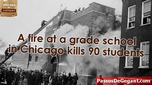 Studenti umírají při požáru v Chicagu - Dějiny