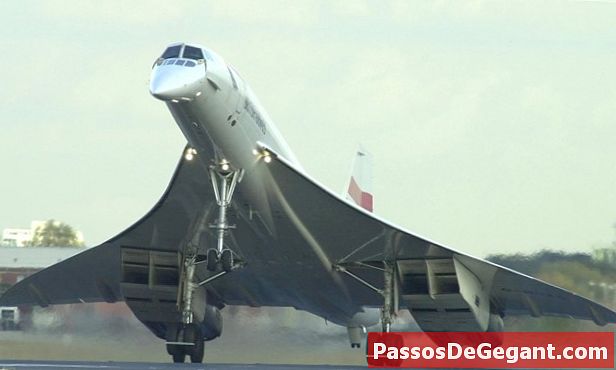 A Concorde végzi a repülést