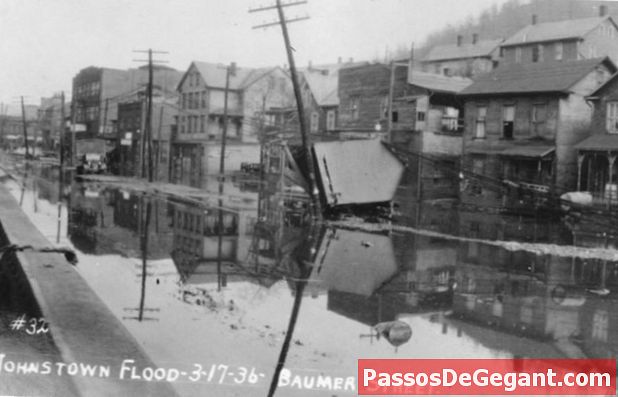 Johnstown-oversvømmelsen - Historie
