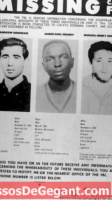 KKK ucide trei activiști pentru drepturile civile