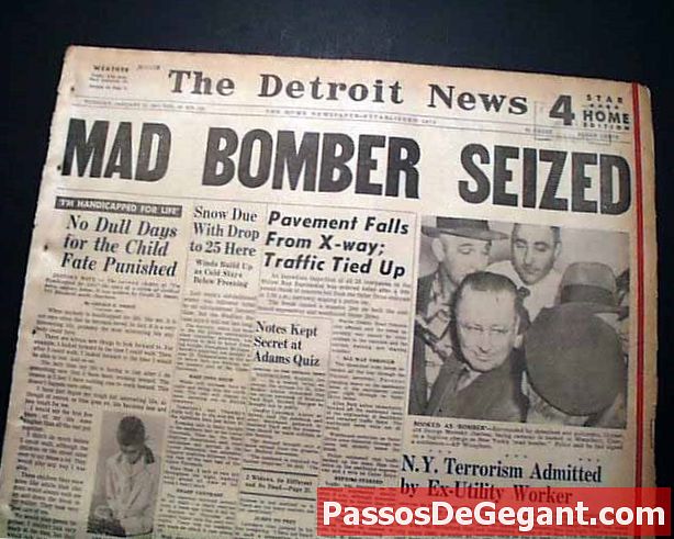 A "Mad Bomber" New Yorkban sztrájkol