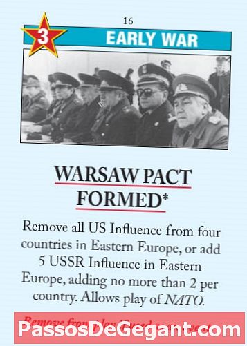Megalakul a Varsói Paktum